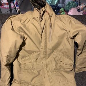 Burton XXL Sherman Canvas Snowboard Jacket fits XL